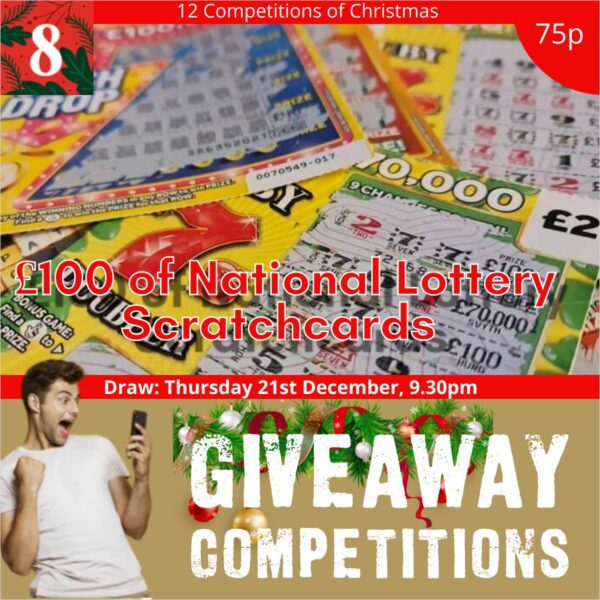 £100  Worth of Scratch Cards