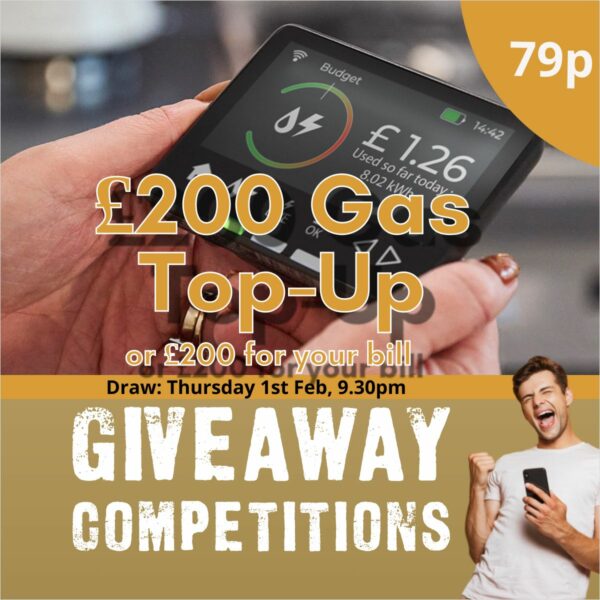 £200 gas top up