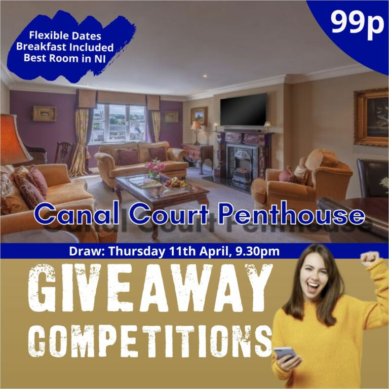 Canal Court Penthouse Suite Giveaway Competitions