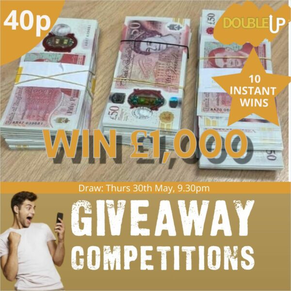 Win £1000 cash