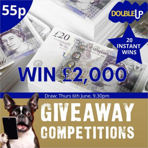 Win £2000 for 55p