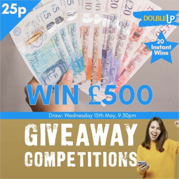 Win £500 Cash
