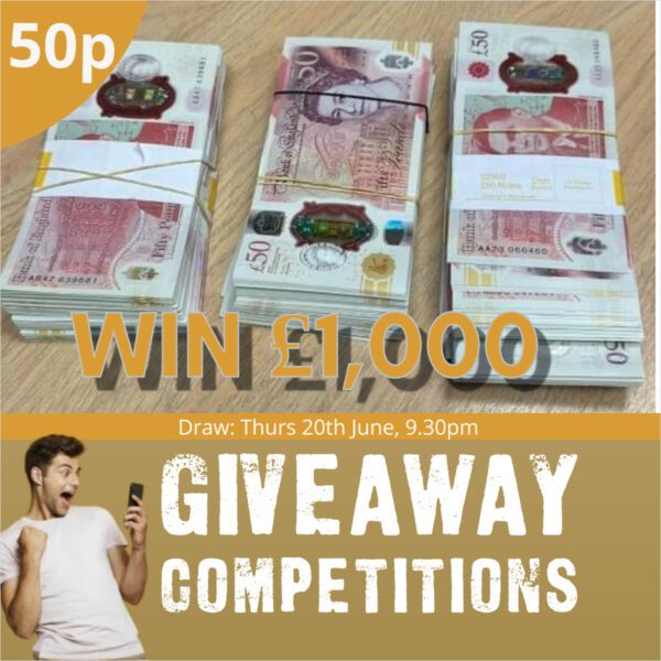 Win £1000 cash
