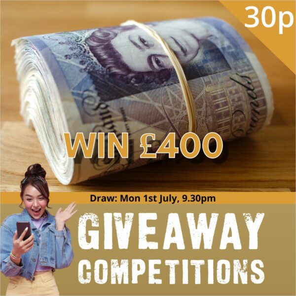 £400 For 30p + 4 Lucky Misses