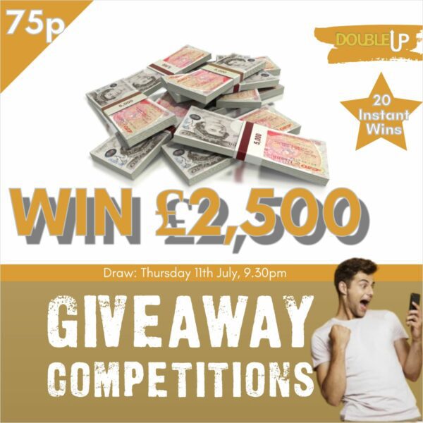 Win £2500 cash