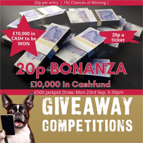 Win £10,000 cash