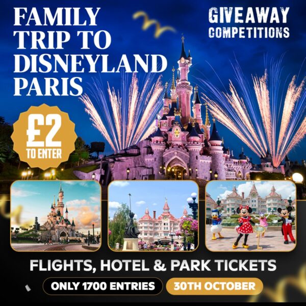 Family Trip to Disneyland Paris for £2