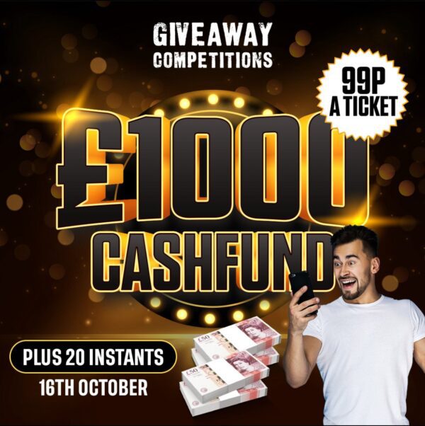 £1000 for 99p plus 20 instants
