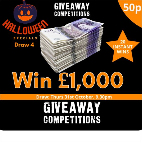 £1000 plus 20 instants for 50p