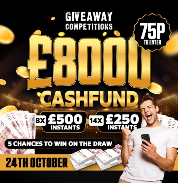 £8000 Cashfund  for 75p