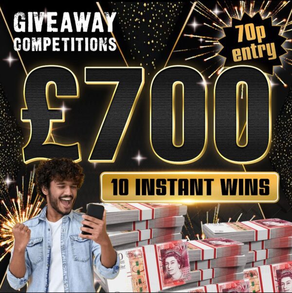 £700 for 70p plus 10 instant wins