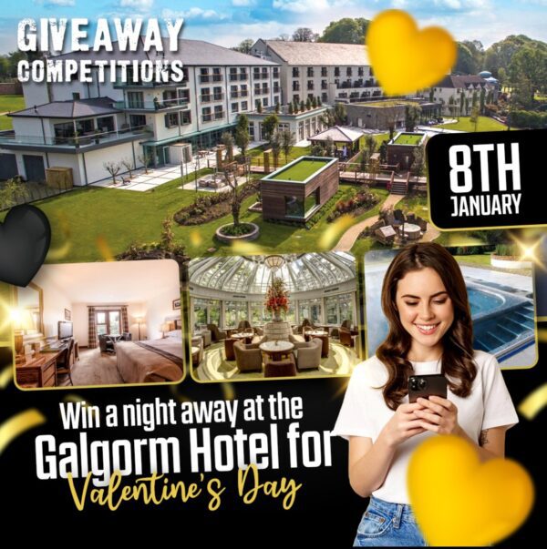Galgorm Valentines Night Stay