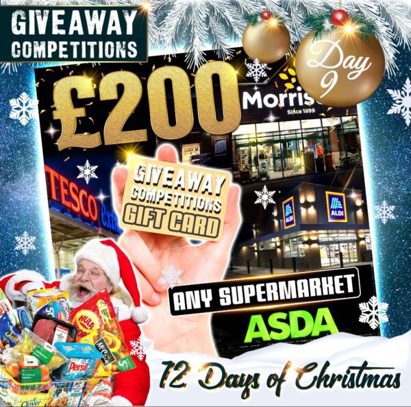 The Big Christmas Shop - £200 Voucher For Any Supermarket