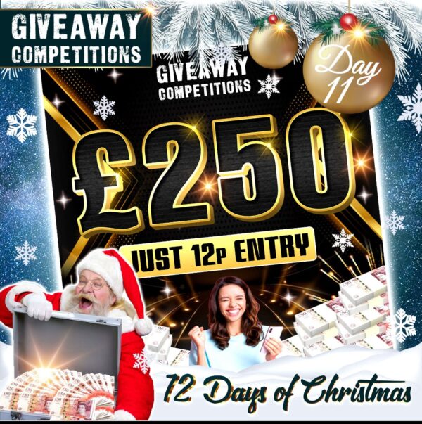 Win £250 for 12p