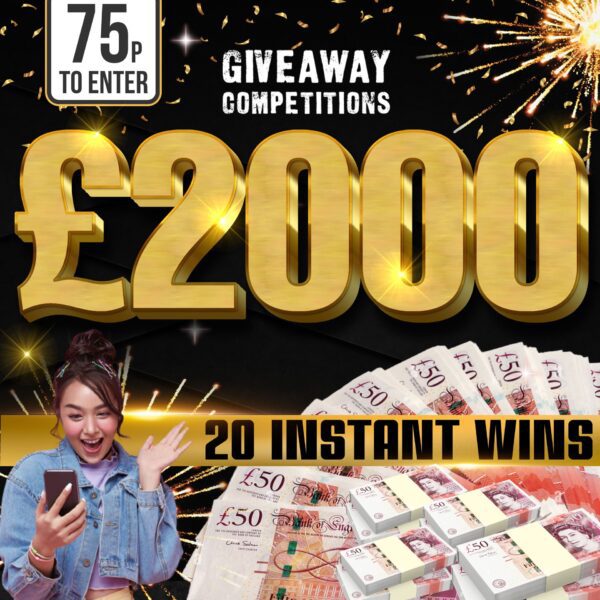 £2000 for 75p plus 20 instants