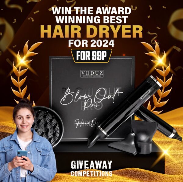 The Award Winning "Blow Out" Pro Hair Dryer