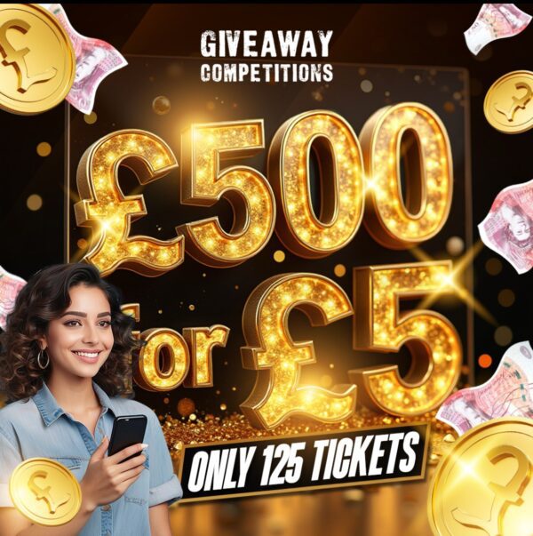 £500 - only 125 entries