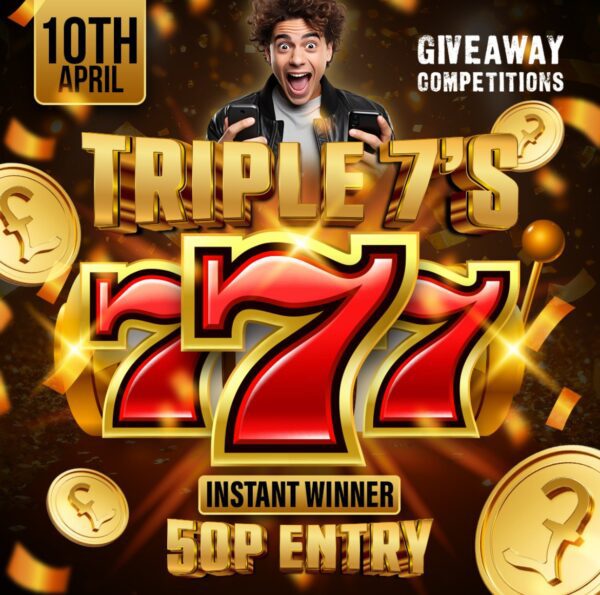 777 - Hit the Lucky 7's and win the max instants