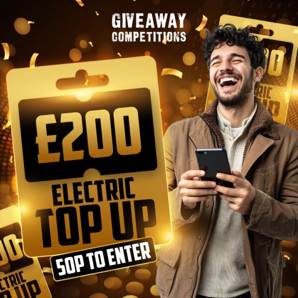 £200 Electric top up