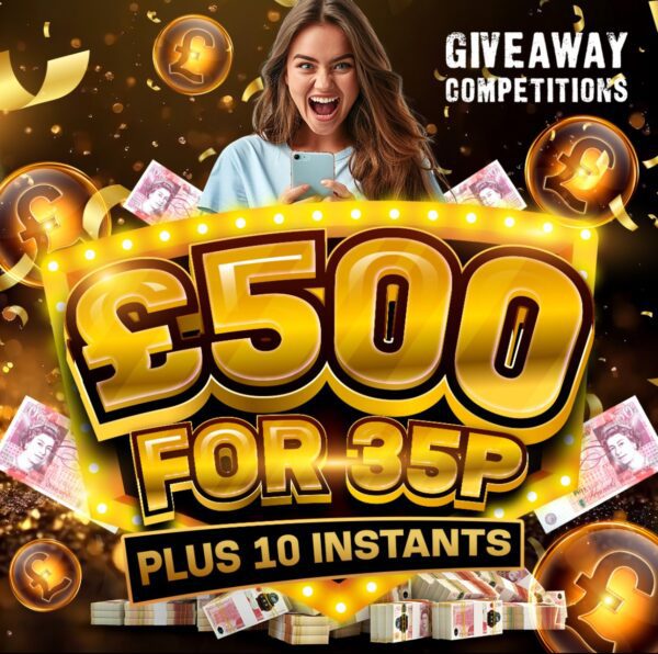 £500 for 35p plus 10 instants