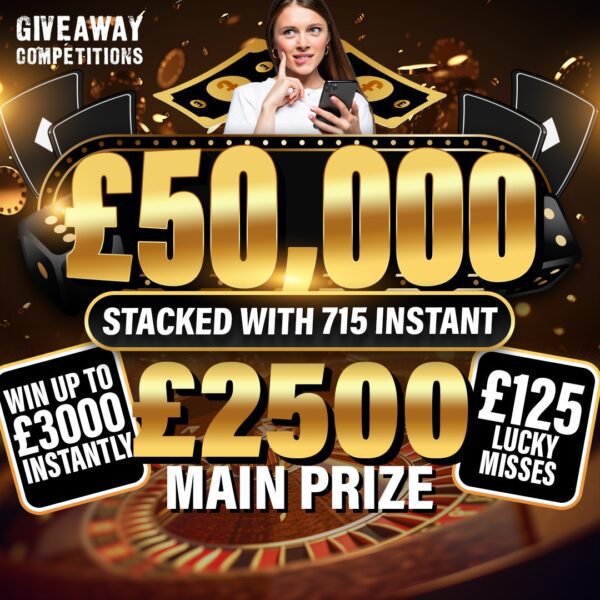 £50,000 Money Rush - 720 chances to win