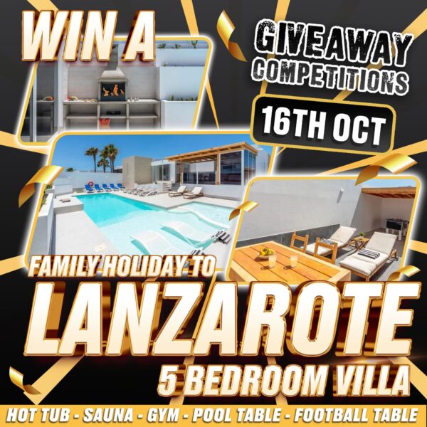 Luxury Villa Family Holiday in Lanzarote